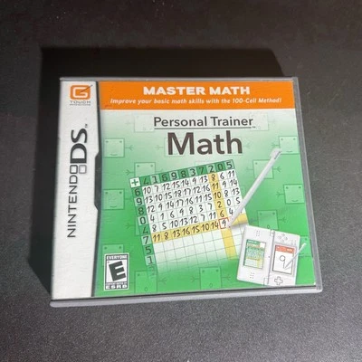 Personal Trainer: Math (Nintendo DS, 2009) With Manuals - Image 1 of 3