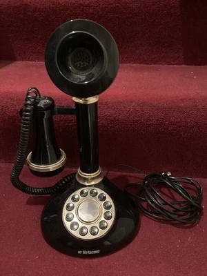 Vintage retro-style Candlestick ‘phone Betacom push button Modern Wiring - Image 1 of 4