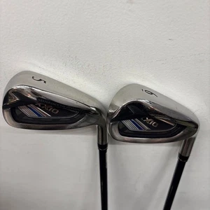 Dunlop XXIO 12 Navy Iron Set of 2 5-6 Graphite MP 1200 Flex R Right handed USED - Picture 1 of 6