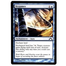 Skygames - M/NM Blue Enchantment Aura Common CCG TCG Magic MTG GTC Gatecrash