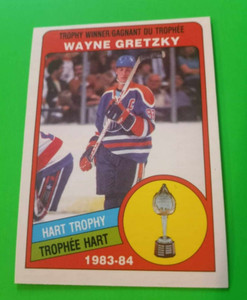 1984 O-Pee-Chee Wayne Gretzky #374 Hart Trophy Winner