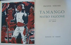 PROSPER MÉRIMÉE TAMANGO & MATÉO FALCONE ILL de GUY SABRAN Ed. DU MARAIS 1945 - Picture 1 of 5