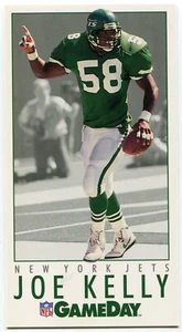 1992 GameDay #111 Joe Kelly New York Jets - Picture 1 of 2