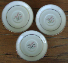 Noritake Crest Replacement Saucers SET of 3  Vintage 1953-1965