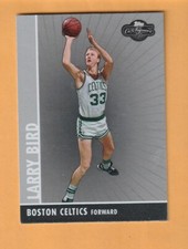 Larry Bird Boston Celtics 2008-09 Topps Co-Signers Silver #93 /199 HOF 8C