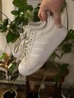 Size 10 - Adidas Samoa White Platform Sneakers W