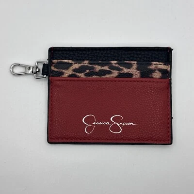 Jessica Simpson Leather Card Holder - Image 1 of 2
