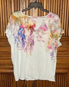 Ted Baker Damen Top Größe 4 Extra Large XL Grün Mint Rosa Blumen Sew in Love - Bild 1 von 11