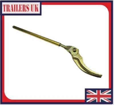 GWAZA Electric Fence Wire Strainer Bar Straining Puller - Zinc Plated Finish