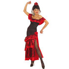 Sukienka flamenco z welonem S 34-38 Hiszpańska tancerka Hiszpanka Kostium Karnawał