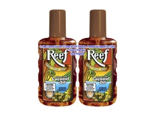 2 x Reef Coconut Sun Tan Oil Spray No SPF Protection, Promote Deepest Tan 220ml - Picture 1 of 7