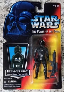 TIE FIGHTER PILOT 1995 Kenner Tonka Star Wars: The Power of the Force Figure - Picture 1 of 2