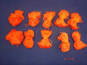 25 x 18 m naranja trenzado nailon albañiles bloque de ladrillos línea de mampostería 450 metros - Imagen 1 de 1