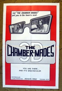 Póster de película para adultos Chamber-Mades 1974 Eric Edwards Valerie Marron - Imagen 1 de 1