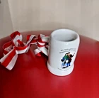 Mini Bier Humpen Haake Beck Stoppelmarkt Vechta 2004 Schnaps krug glas mit Band