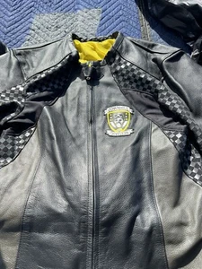 Sector 9 Downhill Division Bomber DHD Race Suit Leather Longboarding Size Small - Picture 1 of 13