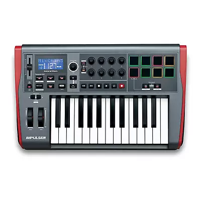 Novation Impulse 25 USB / MIDI Controller Keyboard - Image 1 of 2