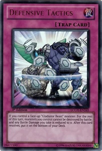 YU-GI-OH, DEFENSIVE TACTICS, UR, LXGX-EN265, 1. Edition, TOP - Picture 1 of 1