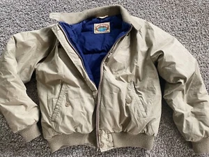 Outback Zero King Down Winter Parka Coat Beige Men L BEAUTIFUL - Picture 1 of 7