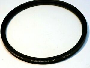 Polaroid UV 67mm Lens filter threaded screw in thin profile - wide angle