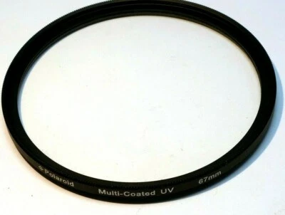 Polaroid UV 67mm Lens filter threaded screw in thin profile - wide angle  - Image 1 of 4