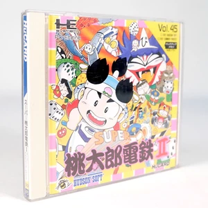 SUPER MOMOTAROU DENTETSU II 2 Momotaro Peach Boy Nec PC Engine Hu-Card Japan 2 - Imagen 1 de 6