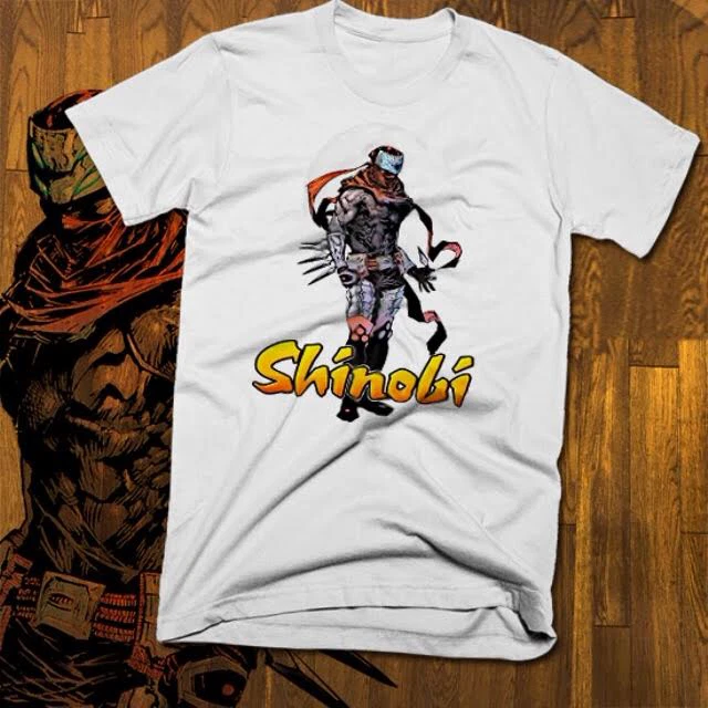 Shinobi Retro Ninja Anime T-Shirt, S to 3XL, soft cotton, Tokyo, Japan, new - Imagem 1 de 1