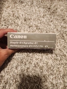 Genuine Canon Staples-E1 Staple Cartridge 0251A001[AA] 3 Cartridges Free Ship - Afbeelding 1 van 2