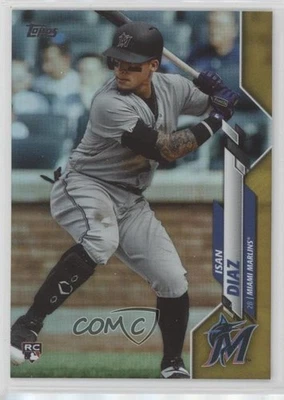 2020 Topps Jumbo Pack Exclusive Gold Foil Isan Diaz #278 Rookie RC - Image 1 of 2