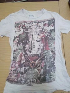 ALL SAINTS Extra Small T-Shirt NO FUN - F*CK DEATH - Picture 1 of 3