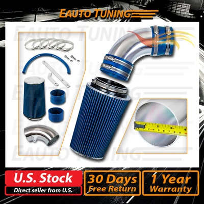 Kit de admisión de aire Ram corta + filtro AZUL para Hyundai Genesis Coupé 10-12 3,8 L V6 Foto 1 de 4