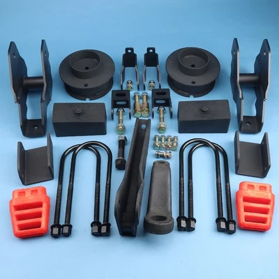 5" Front+2.5"Rear Leveling Lift Kit+Shock 2013-2020 Ram 3500 4WD 11.5Axle Dually - Image 1 of 4