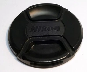 Nikon 72mm lens front cap (all black)  used - Picture 1 of 6