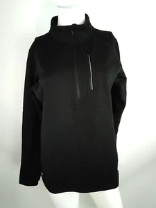 Smartwool Women Active Fleece Half Zip Jacket Black Medium 02614-001 - Picture 1 of 11