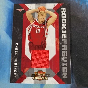 Parche de vista previa para novato Panini Threads Chase Budinger 2009 radiocontrol 030/100 lp - Imagen 1 de 2