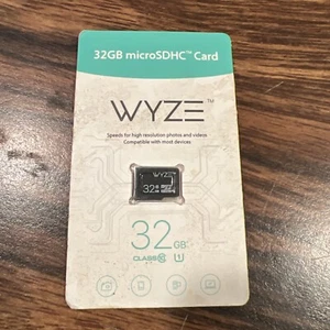 NEW WYZE 32GB microSDHC Card Class 10 - WYZEMSD32C10 - Picture 1 of 2
