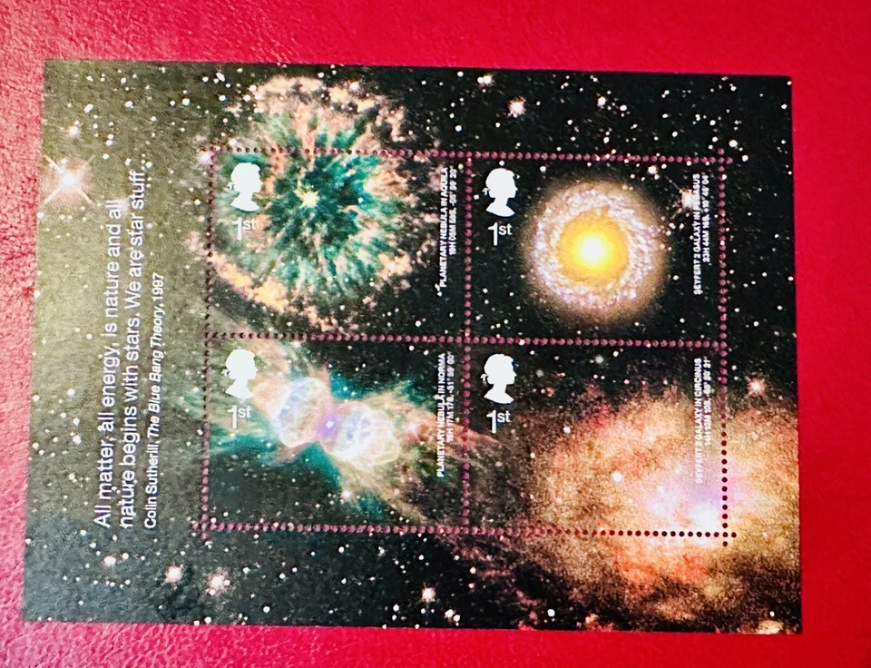 GB 2002 Across The Universe MINISHEET MNH PANE - Image 1 of 1