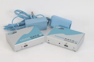 Gefen Receiver and Sender HDMI CAT-5 IR Extender R/S with Power Supply - Picture 1 of 6