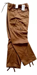 RARO Nike Air Jordan Cargo Pantaloni Uomo Marrone Chicago Statement Essentials XXL - Foto 1 di 9