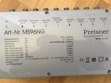 Multischalter von Preisner (Televes), MS96NG, für Satellitenanlage, Sat-Empfang