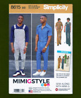 Mens Vintage Overalls & Coveralls Sewing Pattern (Sizes 44-52) Simplicity 8615