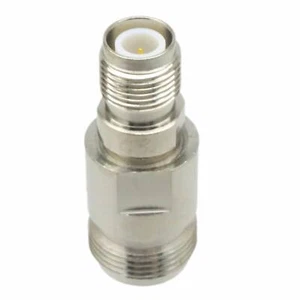 N Female to Reverse Polarity RP-TNC Female RF Coaxial Adapter Connector Straight - Picture 1 of 4