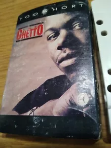 Too Short The Ghetto Cassette Tape Single 1990 Jive Zomba OG Rap Hip Hop 14144JS - Picture 1 of 4