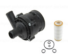 Auxiliary Water Pump w/ Oil Filter Kit BOSCH / MANN for Mercedes E320 E350 E500