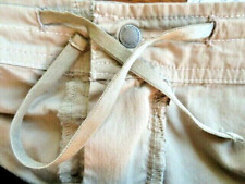 KUHL BORN IN THE MOUNTAINS Women's SIZE 14 Hiking Shorts ADJUSTABLE INSEAM Tan