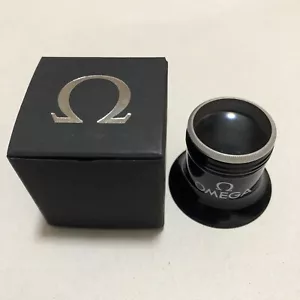 Mint OMEGA Loupe 2 1/2 Collectibles Magnifier Maintenance Tool Swiss Made Black - Picture 1 of 10