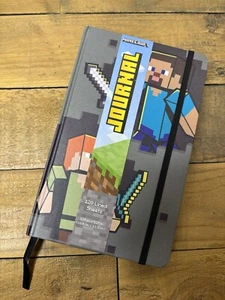 New Minecraft Lined Page 120 Sheets Journal Diary Hardcover Book w/ Page Marker - Picture 1 of 6