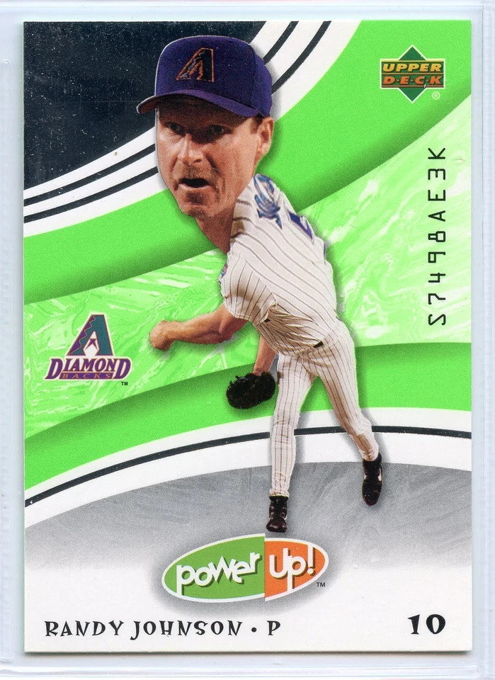 2004 Upper Deck Power Up! Baseball - #70 - Randy Johnson - Arizona Diamondbacks - Image 1 of 1