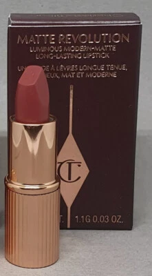 Charlotte Tilbury Matte Revolution ‘Walk Of No Shame" Mini Lipstick (1.1g) BNIB