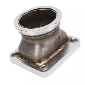 V Band To T4 Flange V Band Adapter 2.5" Mild Steel High Strength for cars Trucks - Picture 1 of 11